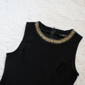 Black Tank with embellishments